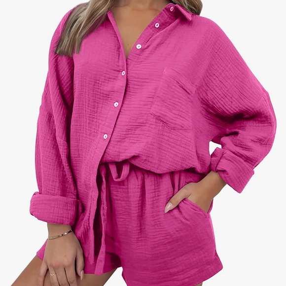 2 pc LINEN set, s XL, NWT - Picture 2 of 5